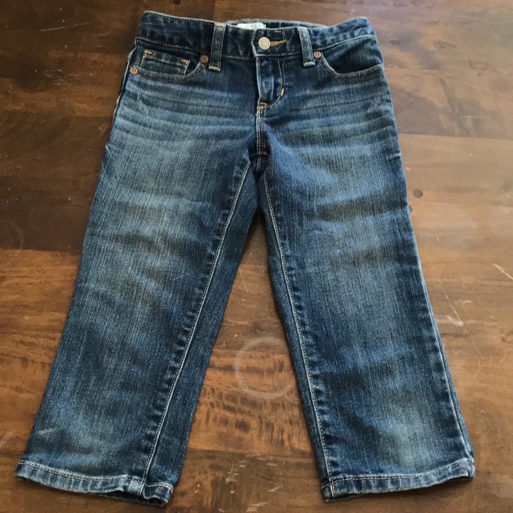 Old Navy 8 slim denim capri